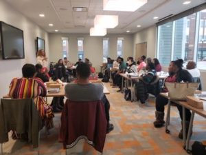 Attendees at the first Cohort meeting on January 10, 2020.