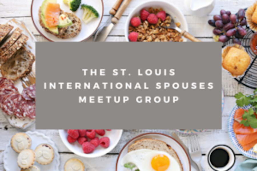Image of food that says The st. louis international spouses meetup group