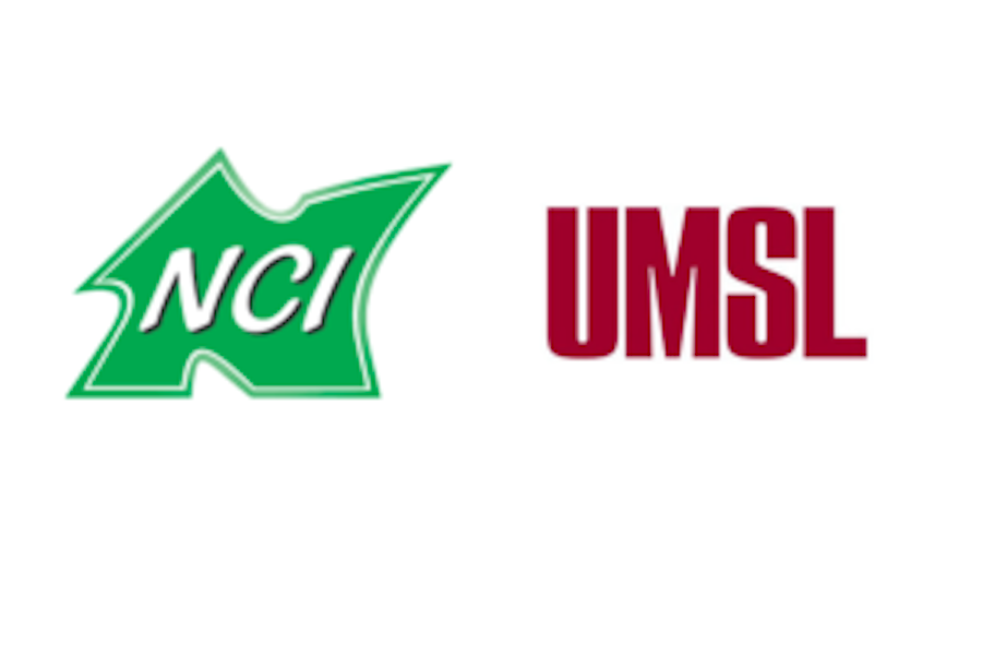 NCI and UMSL logos