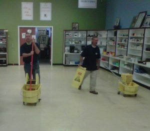 Team members at Patriot Commercial Cleaning