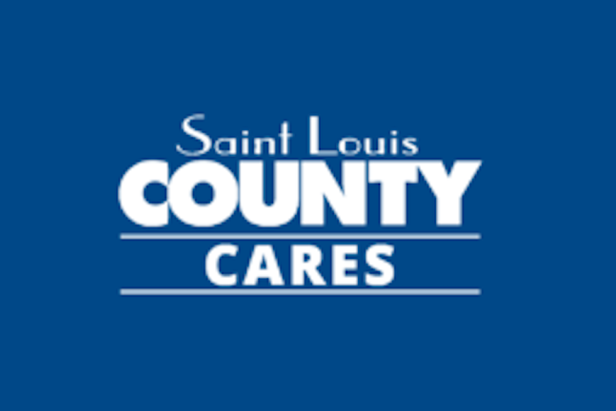 Saint Louis County Cares logo