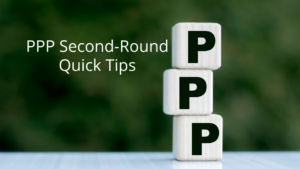 PPP Second Round Quick Tips 1
