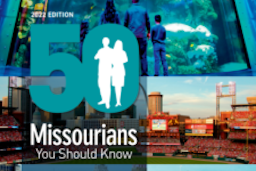 Image of a magazine that says 50 Missourians you Should Know