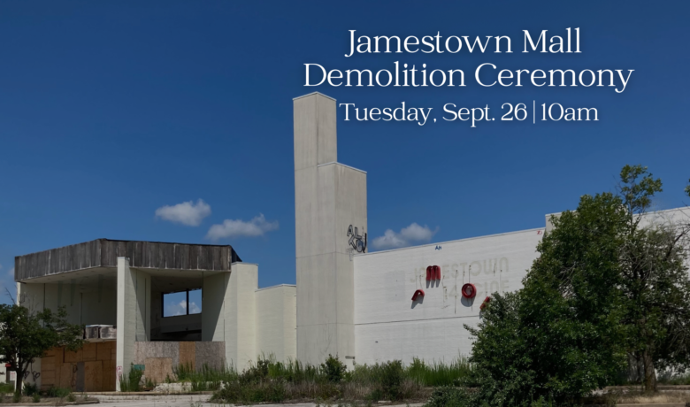 Jamestown Mall Demolition Ceremony Live Stream