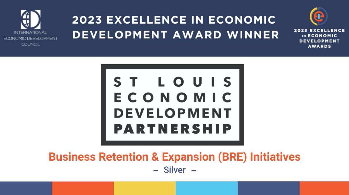 STL Partnership Wins Silver Award for Business Retention and Expansion Excellence