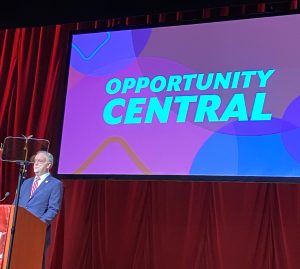 Image of a man speaking at Opportunity Central