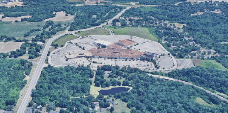 Overview of the Jamestown Mall