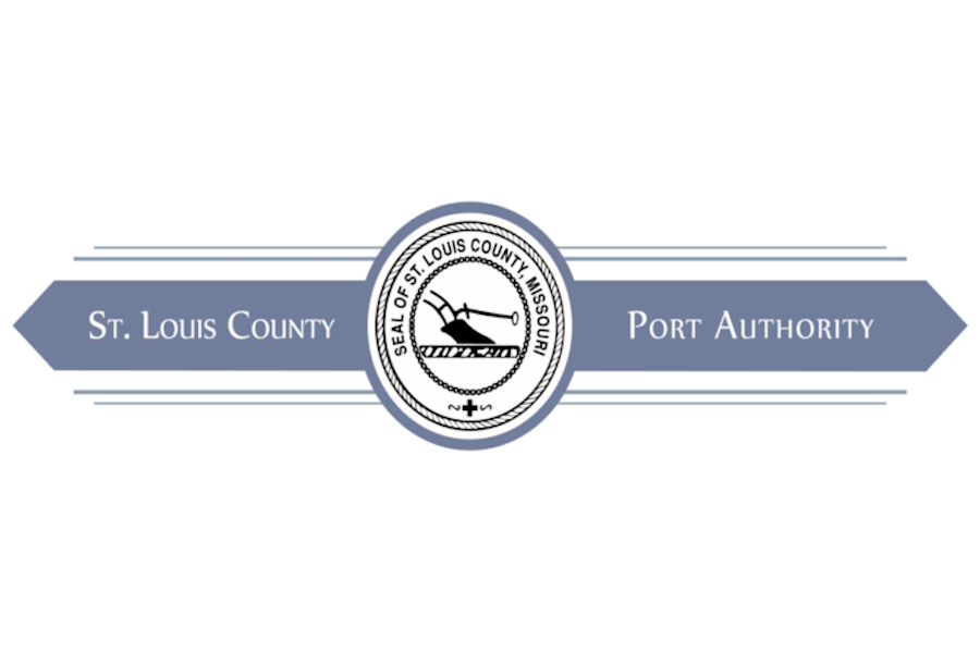 The St. Louis County Port Authority logo