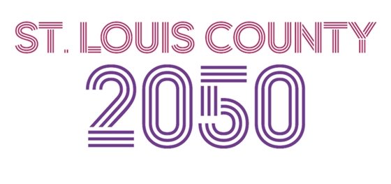 Logo that reads St. Louis County 2050