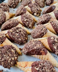 many ice cream cones