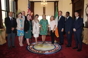 Group of St. Louis officials smiling