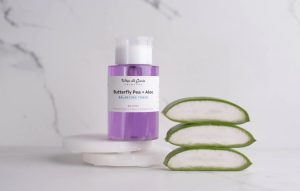Butterfly Pea + Aloe Balancing Toner Bottle