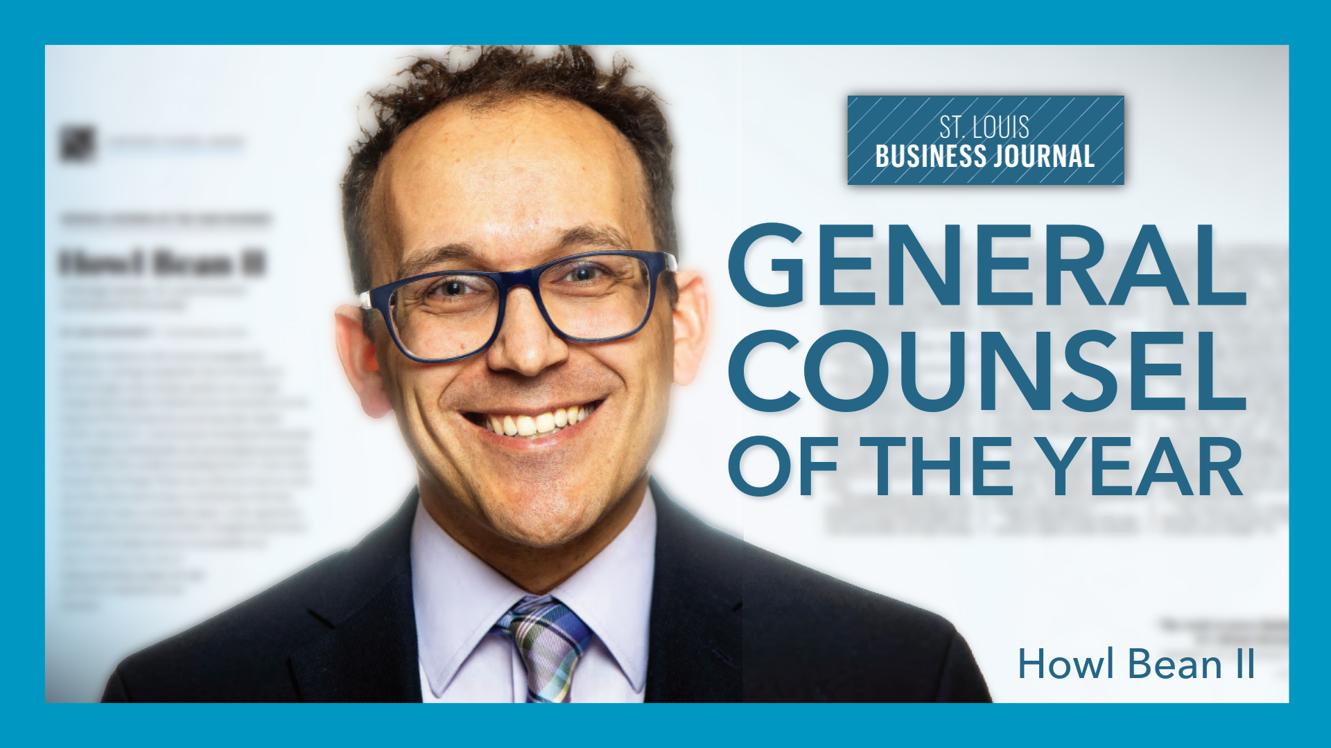 Bean Named General Counsel of the Year by St. Louis Business Journal | STLP
