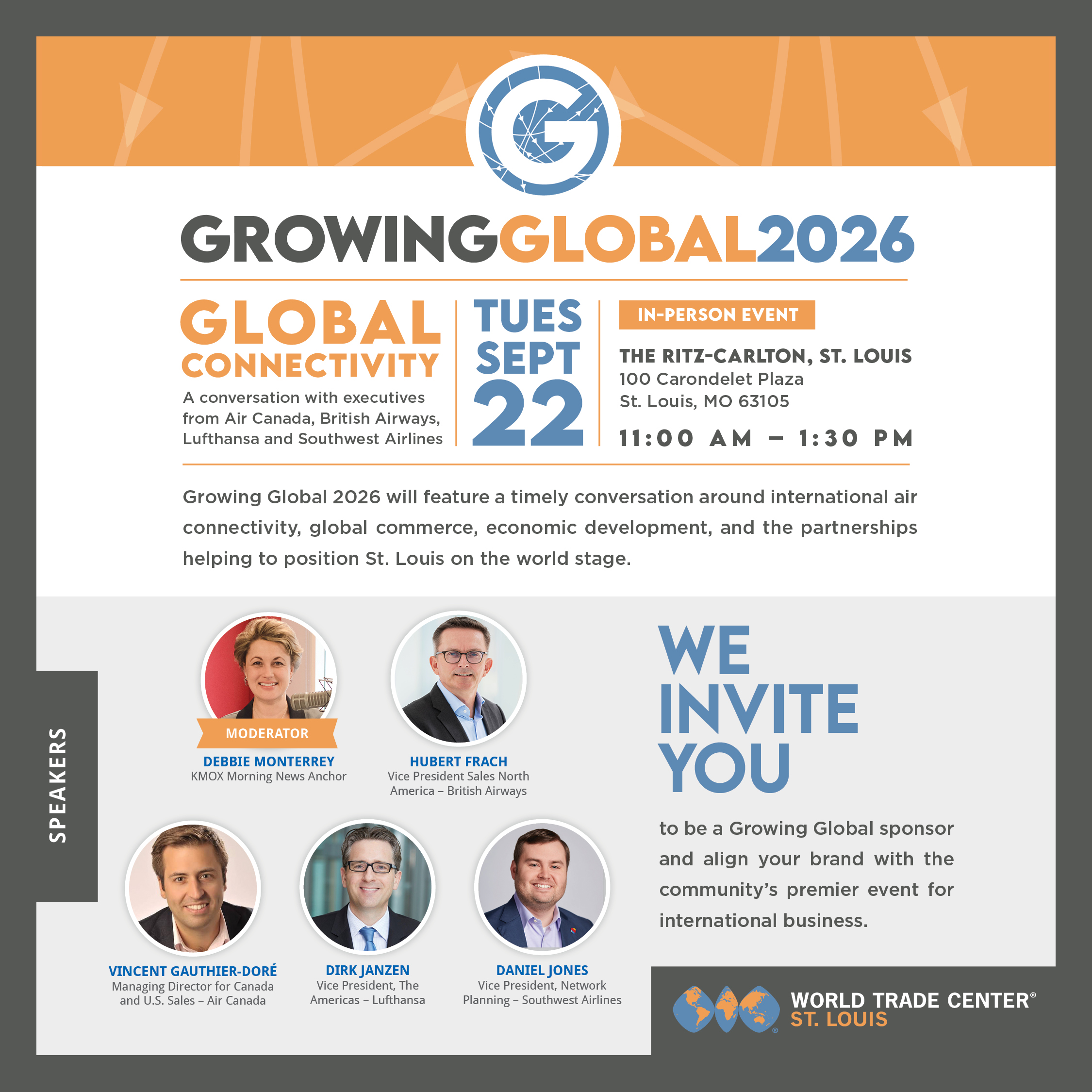 Growing global 2026 details, speakers, and invitation to become sponsor