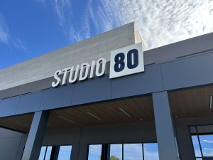 Big Studio 80 Sign outdoors