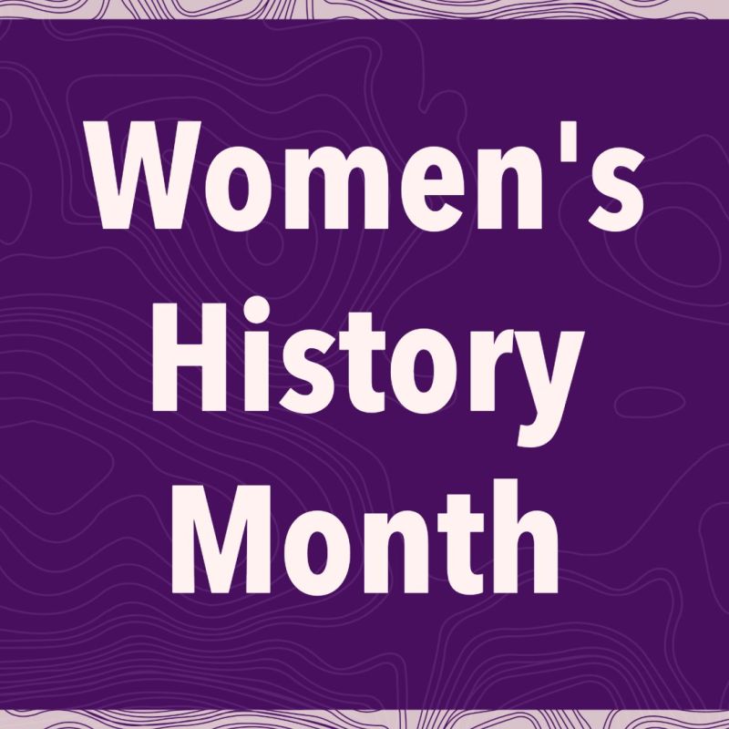 Image for the Tweet beginning: For Women's History Month, we'd