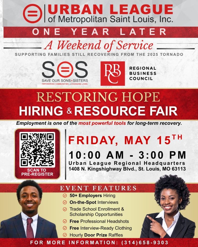 Image for the Tweet beginning: Join the Urban League next