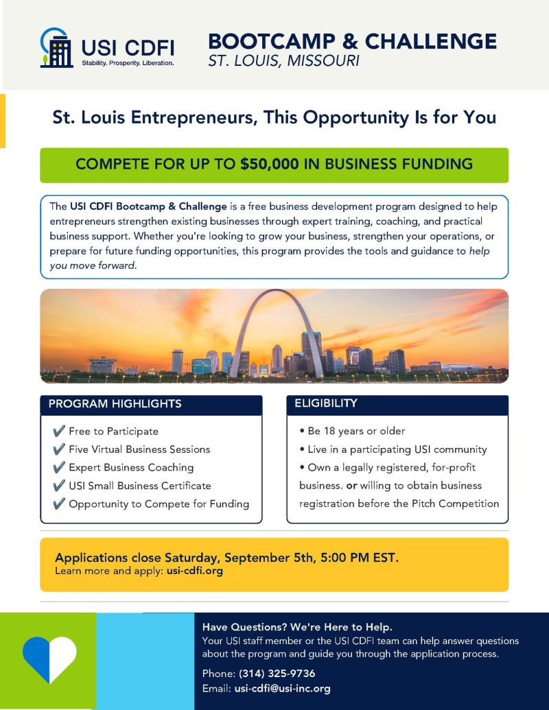 Image for the Tweet beginning: St. Louis entrepreneurs: Join the